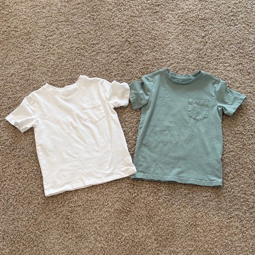 Kids' White and Green Tommy Bahama soft T-Shirts